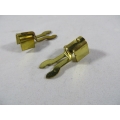 Spark Plug Terminal 7mm High Tension Brass Forked Type (102.0030)